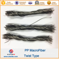 Macrofiber PP Twist Fiber 19mm 48mm 54mm